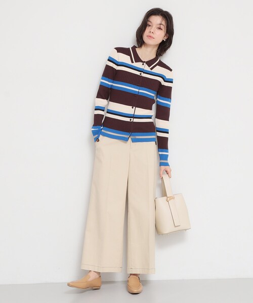 THE SHOP TK （ザ ショップ ティーケー ）の「ワンハンドルバッグ（ショルダーバッグ・レディース・ブラウン系その他/アイボリー・00）」の18枚目の写真