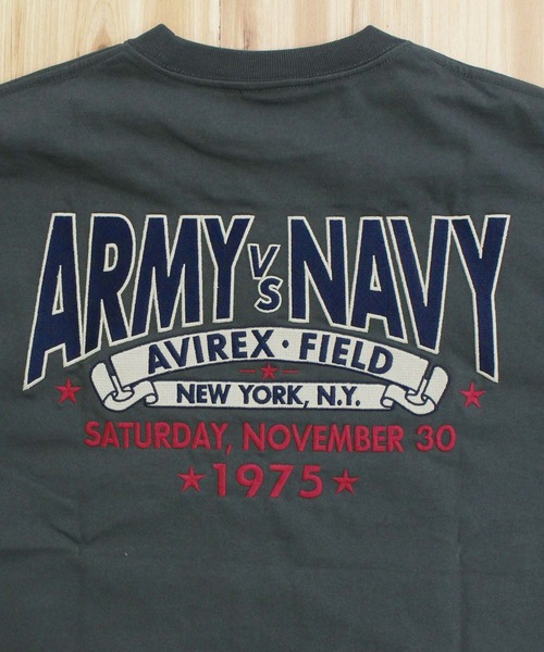 AVIREX(アヴィレックス)の「ARMY VS NAVY GAME DAY L/S T-SHIRT(Tシャツ/カットソー・メンズ・ホワイト/ネイビー/チャコールグレー・XXL/XL/L/M)」の17枚目の写真