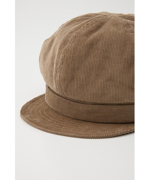 LAGUA GEM（ラグアジェム）の「CORDUROY キャップ（キャスケット・レディース・ベージュ/ライトブラック・FREE）」の15枚目の写真