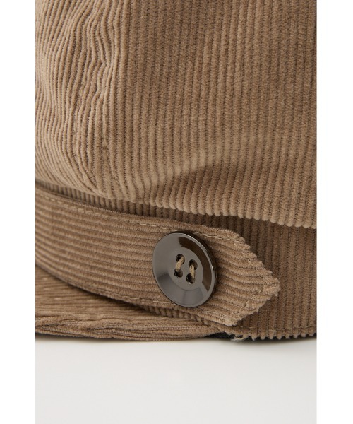 LAGUA GEM（ラグアジェム）の「CORDUROY キャップ（キャスケット・レディース・ベージュ/ライトブラック・FREE）」の16枚目の写真