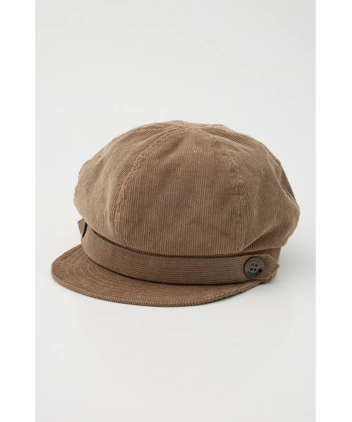 LAGUA GEM（ラグアジェム）の「CORDUROY キャップ（キャスケット・レディース・ベージュ/ライトブラック・FREE）」の10枚目の写真