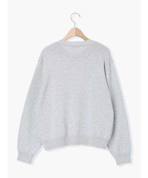 Samansa Mos2（サマンサ モスモス）の「花柄ジャカードカーディガン（カーディガン/ボレロ・レディース・グレー/サックスブルー/ベージュ・F）」の20枚目の写真