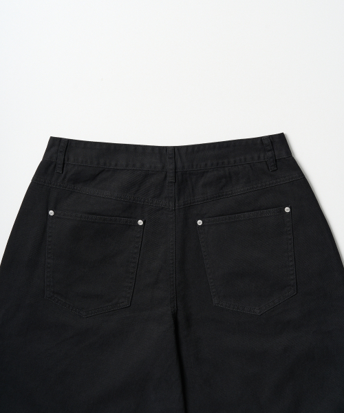 EXCONTAINER(エックスコンテナ)の「ユーティリティダートコットンパンツ(ブラック)(その他パンツ・メンズ・その他・SMALL/MEDIUM/LARGE/X-LARGE)」の7枚目の写真