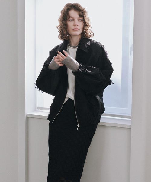 LE CIEL BLEU(ルシェルブルー)の「モックレイヤーLS Tシャツ / Mock-Layer LS T-Shirt(Tシャツ/カットソー・レディース・グレー/ホワイト・36)」の5枚目の写真