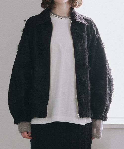 LE CIEL BLEU(ルシェルブルー)の「モックレイヤーLS Tシャツ / Mock-Layer LS T-Shirt(Tシャツ/カットソー・レディース・グレー/ホワイト・36)」の9枚目の写真