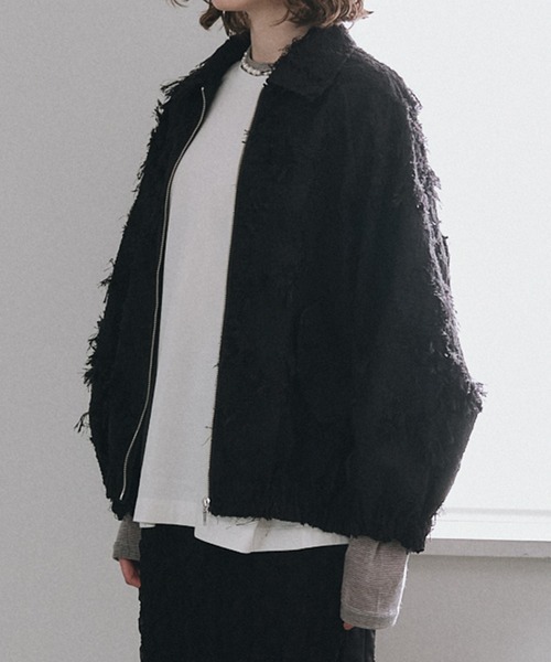 LE CIEL BLEU(ルシェルブルー)の「モックレイヤーLS Tシャツ / Mock-Layer LS T-Shirt(Tシャツ/カットソー・レディース・グレー/ホワイト・36)」の7枚目の写真