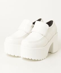 YOSUKE | ヨースケYOSUKEウィメンズ厚底タンクソールローファーシューズ2605023(ローファー)