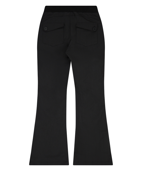 LUVISTRUE(ラヴイズトゥルー)の「EL RIBBON BOOTSCUT PANTS(BLACK)(その他パンツ・レディース・その他・SMALL/MEDIUM)」の3枚目の写真