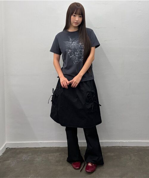 LUVISTRUE(ラヴイズトゥルー)の「EL RIBBON BOOTSCUT PANTS(BLACK)(その他パンツ・レディース・その他・SMALL/MEDIUM)」の8枚目の写真