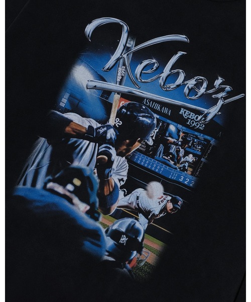 KEBOZ(ケボズ)の「BDM WASHED SWEAT CREWNECK(スウェット・メンズ・ブラック・XL/L/M/S/2XL)」の6枚目の写真