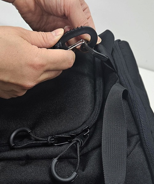 STARTER(スターター)の「【karlas別注】Starter/スターター 3WAY ボストンバッグ 大容量 ショルダー リュック 手持ち(ボストンバッグ・メンズ・ブラック/ブラック×グレー・FREE)」の19枚目の写真