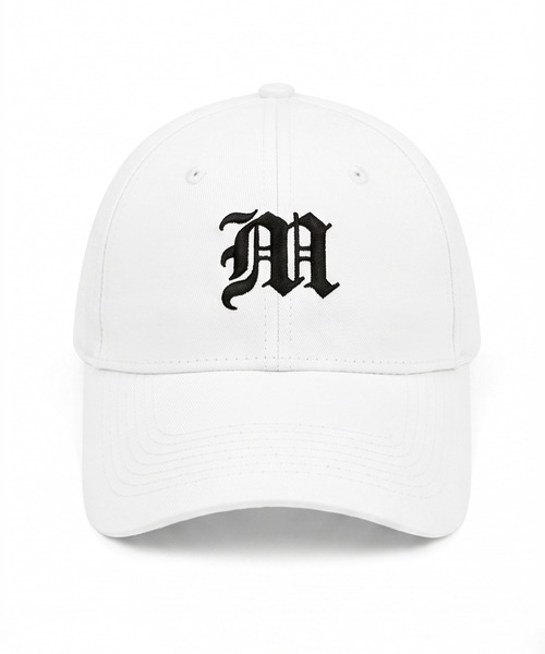 新色ホワイト追加！ 】M LOGO embroidery CAP ／ M LOGO 刺繍キャップ