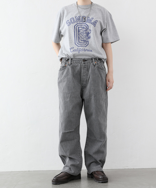 JOURNAL STANDARD LUXE（ジャーナルスタンダード　ラックス）の「SONOMA Print T（Tシャツ/カットソー・レディース・グレー/ホワイト・FREE）」の3枚目の写真