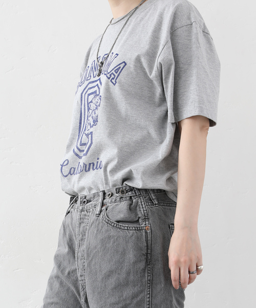 JOURNAL STANDARD LUXE（ジャーナルスタンダード　ラックス）の「SONOMA Print T（Tシャツ/カットソー・レディース・グレー/ホワイト・FREE）」の4枚目の写真