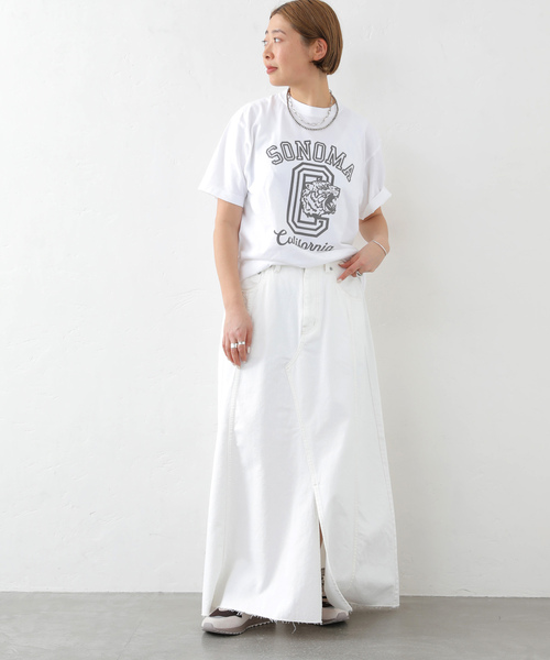JOURNAL STANDARD LUXE（ジャーナルスタンダード　ラックス）の「SONOMA Print T（Tシャツ/カットソー・レディース・グレー/ホワイト・FREE）」の7枚目の写真