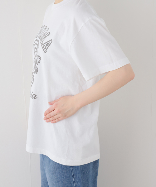 JOURNAL STANDARD LUXE（ジャーナルスタンダード　ラックス）の「SONOMA Print T（Tシャツ/カットソー・レディース・グレー/ホワイト・FREE）」の12枚目の写真