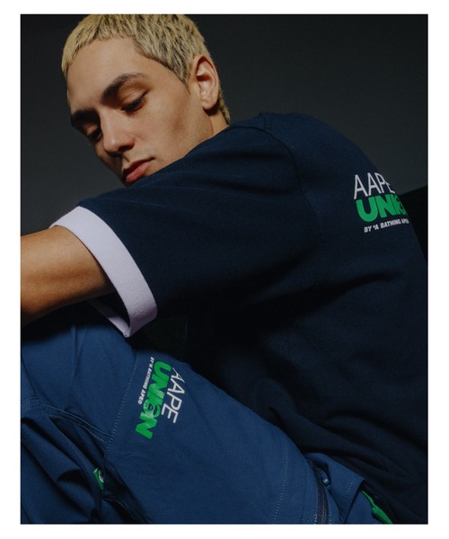 AAPE BY A BATHING APE(エーエイプバイアベイシングエイプ)の「AAPE UNION SPORT "PICKLEBALL" Cool Touch Instant Cooling Short sleeve Tee(Tシャツ/カットソー・メンズ・グリーン系その他5/ネイビー/ブラック/ホワイト・LARGE/SMALL/MEDIUM/X-LARGE/XX-LARGE)」の18枚目の写真