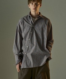Toironier（トワロニエ）の「Toironier/トワロニエ/CHECK ASYMMETRY SHIRTS（シャツ/ブラウス）」