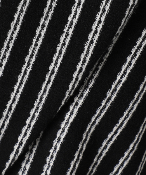 CITYSHOP（シティーショップ）の「[THE MOOD]パイルスキッパーTシャツ（Tシャツ/カットソー・レディース・ブラック/チャコールグレー・FREE）」の15枚目の写真