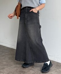 CPCM | ストレッチデニムペインタースカート(スカート)