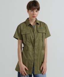AVIREX | SHORT-SLEEVE MILITARY MINI SHIRT DRESS(シャツワンピース)