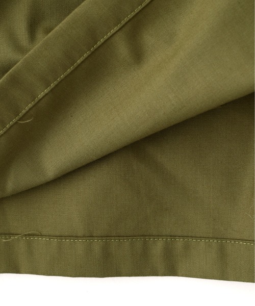 AVIREX（アヴィレックス）の「SHORT-SLEEVE MILITARY MINI SHIRT DRESS（シャツワンピース・レディース・オリーブ/ブラック・S/M）」の21枚目の写真