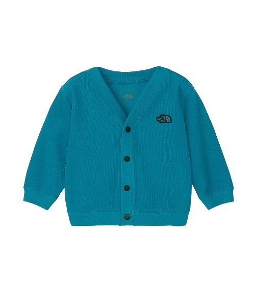 THE NORTH FACE（ザノースフェイス）の「ザ ノース フェイス THE NORTH FACE B Latch Pile Cardigan ラッチパイルカーディガン(ベビー)（カーディガン/ボレロ・キッズ・アイボリー/グリーン/ブルー・80ｃｍ/90cm）」の3枚目の写真