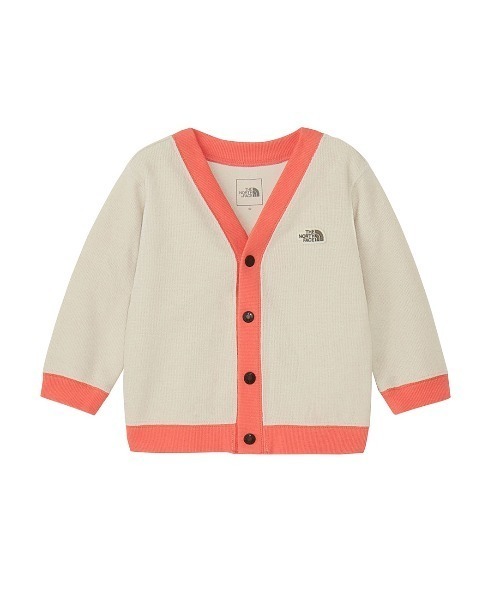 THE NORTH FACE（ザノースフェイス）の「ザ ノース フェイス THE NORTH FACE B Latch Pile Cardigan ラッチパイルカーディガン(ベビー)（カーディガン/ボレロ・キッズ・アイボリー/グリーン/ブルー・80ｃｍ/90cm）」の2枚目の写真