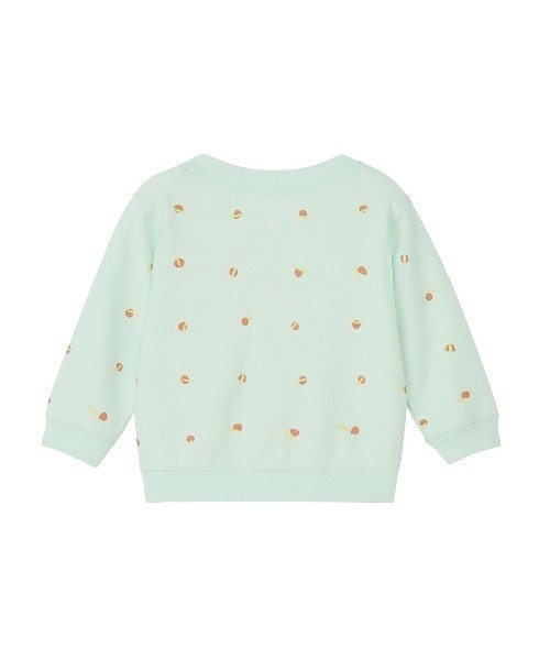 THE NORTH FACE(ザノースフェイス)の「ザ ノース フェイス THE NORTH FACE B Latch Pile Cardigan ラッチパイルカーディガン(ベビー)(カーディガン/ボレロ・キッズ・アイボリー/グリーン/ブルー・80cm/90cm)」の5枚目の写真