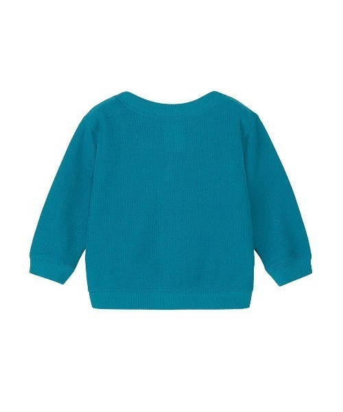THE NORTH FACE(ザノースフェイス)の「ザ ノース フェイス THE NORTH FACE B Latch Pile Cardigan ラッチパイルカーディガン(ベビー)(カーディガン/ボレロ・キッズ・アイボリー/グリーン/ブルー・80cm/90cm)」の6枚目の写真
