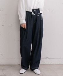 ボリュームタックパンツ