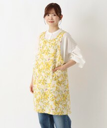 one'sterrace（ワンズテラス）の「イエローパピヨン タブリエエプロン ミモザ（エプロン）」
