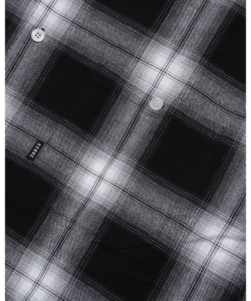KEBOZ（ケボズ）の「OMBRE CHECK SHIRT（シャツ/ブラウス・メンズ・バーガンディー・XL/L/M）」の7枚目の写真
