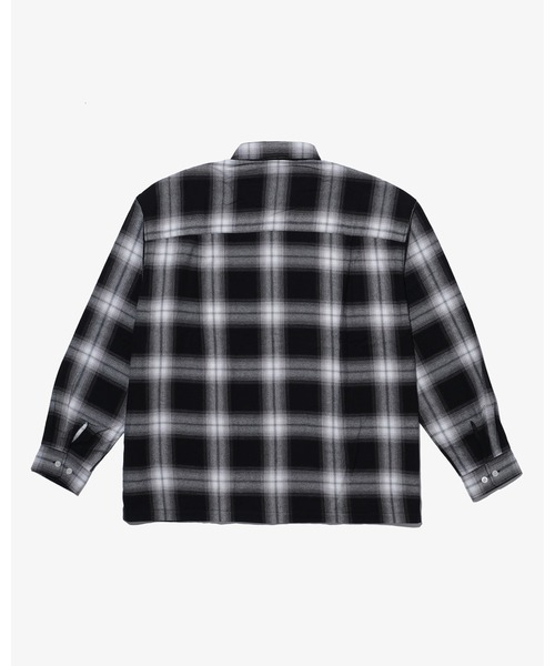 KEBOZ（ケボズ）の「OMBRE CHECK SHIRT（シャツ/ブラウス・メンズ・バーガンディー・XL/L/M）」の6枚目の写真