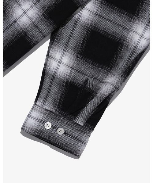KEBOZ（ケボズ）の「OMBRE CHECK SHIRT（シャツ/ブラウス・メンズ・バーガンディー・XL/L/M）」の9枚目の写真