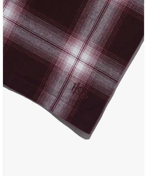 KEBOZ（ケボズ）の「OMBRE CHECK SHIRT（シャツ/ブラウス・メンズ・バーガンディー・XL/L/M）」の13枚目の写真