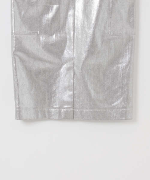 CALMER（カルメール）の「Shiny Brighton Skirt（スカート・レディース・シルバー・1/2）」の10枚目の写真