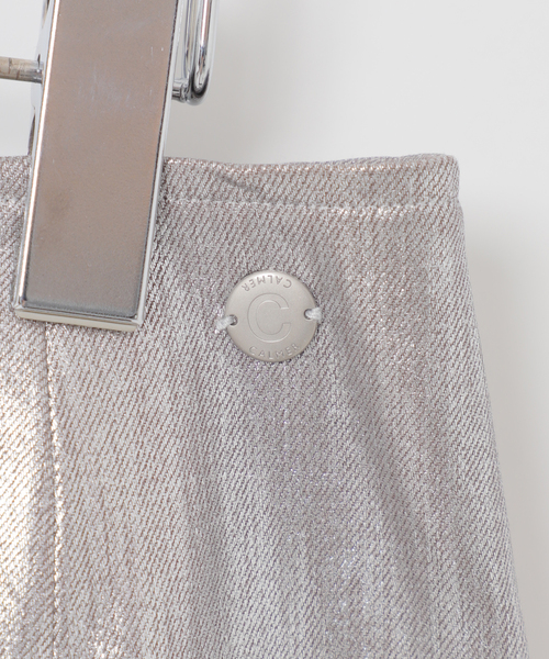CALMER（カルメール）の「Shiny Brighton Skirt（スカート・レディース・シルバー・1/2）」の12枚目の写真