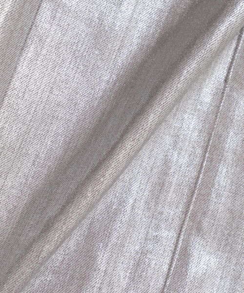 CALMER（カルメール）の「Shiny Brighton Skirt（スカート・レディース・シルバー・1/2）」の2枚目の写真