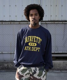 LFYT（エルエフワイティー）の「LFYT ラファイエット - ATHLETICS CREW SWEAT クルーネックスウェット LS260701（スウェット）」