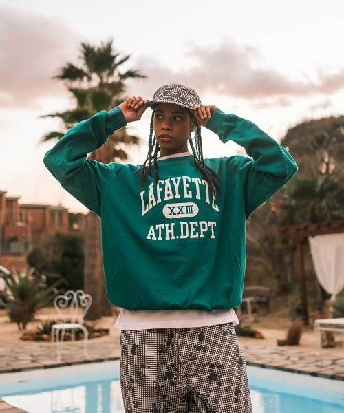 LFYT ラファイエット - ATHLETICS CREW SWEAT クルーネックスウェット
