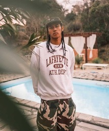 LFYT（エルエフワイティー）の「LFYT ラファイエット - ATHLETICS CREW SWEAT クルーネックスウェット LS260701（スウェット）」