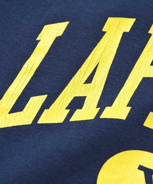 LFYT(エルエフワイティー)の「LFYT ラファイエット - ATHLETICS CREW SWEAT クルーネックスウェット LS260701(スウェット・メンズ・ネイビー/グリーン/ヘザーグレー・MEDIUM/X-LARGE/LARGE/SMALL/XX-LARGE)」の12枚目の写真