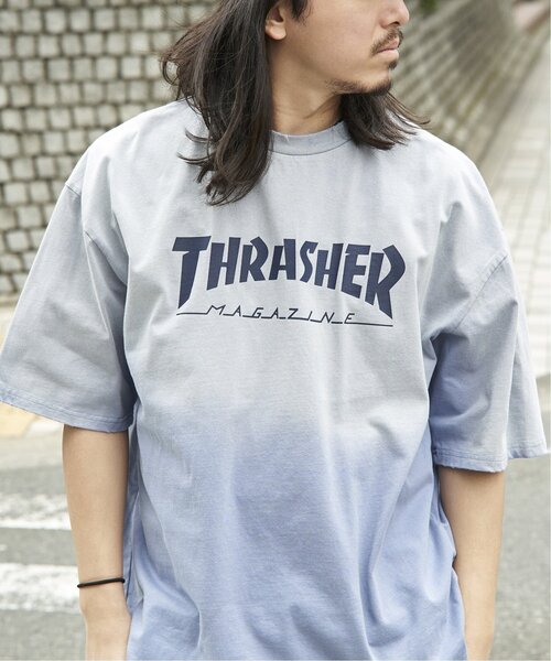 THRASHER(スラッシャー)の「THRASHER スラッシャー ヴィンテージダメージTシャツ(Tシャツ/カットソー・メンズ・ブラウン/ネイビー/ピンク/ブラック・LL/L/M)」の15枚目の写真
