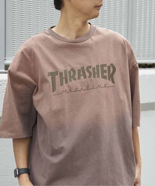 THRASHER(スラッシャー)の「THRASHER スラッシャー ヴィンテージダメージTシャツ(Tシャツ/カットソー・メンズ・ブラウン/ネイビー/ピンク/ブラック・LL/L/M)」の20枚目の写真