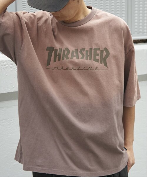 THRASHER(スラッシャー)の「THRASHER スラッシャー ヴィンテージダメージTシャツ(Tシャツ/カットソー・メンズ・ブラウン/ネイビー/ピンク/ブラック・LL/L/M)」の21枚目の写真