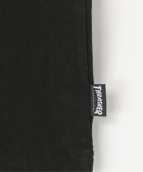 THRASHER(スラッシャー)の「THRASHER スラッシャー ヴィンテージダメージTシャツ(Tシャツ/カットソー・メンズ・ブラウン/ネイビー/ピンク/ブラック・LL/L/M)」の6枚目の写真