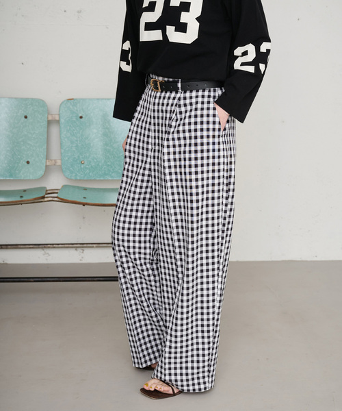 B.C STOCK（ベーセーストック）の「【ZOZO限定】ウォッシャブル / ワイドスラックス（スラックス・レディース・ブラック・FREE）」の10枚目の写真