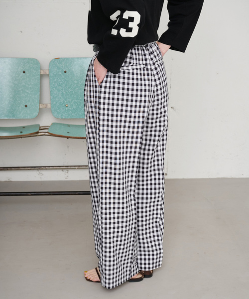 B.C STOCK（ベーセーストック）の「【ZOZO限定】ウォッシャブル / ワイドスラックス（スラックス・レディース・ブラック・FREE）」の13枚目の写真