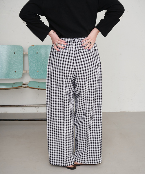 B.C STOCK（ベーセーストック）の「【ZOZO限定】ウォッシャブル / ワイドスラックス（スラックス・レディース・ブラック・FREE）」の14枚目の写真